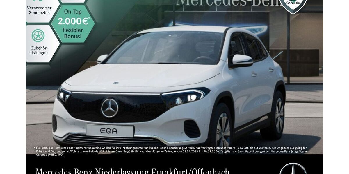 Mercedes-Benz EQA 17.556 km 35.890 &euro; Frankfurt 60599