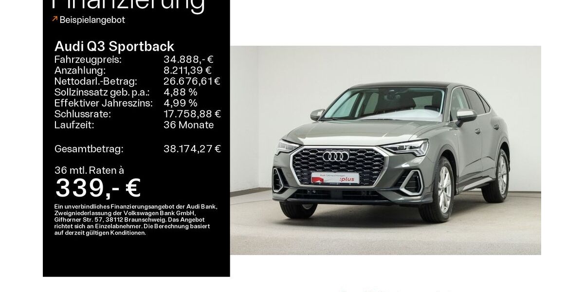 Audi Q3 36.200 km 34.488 &euro; Mühlheim 63165
