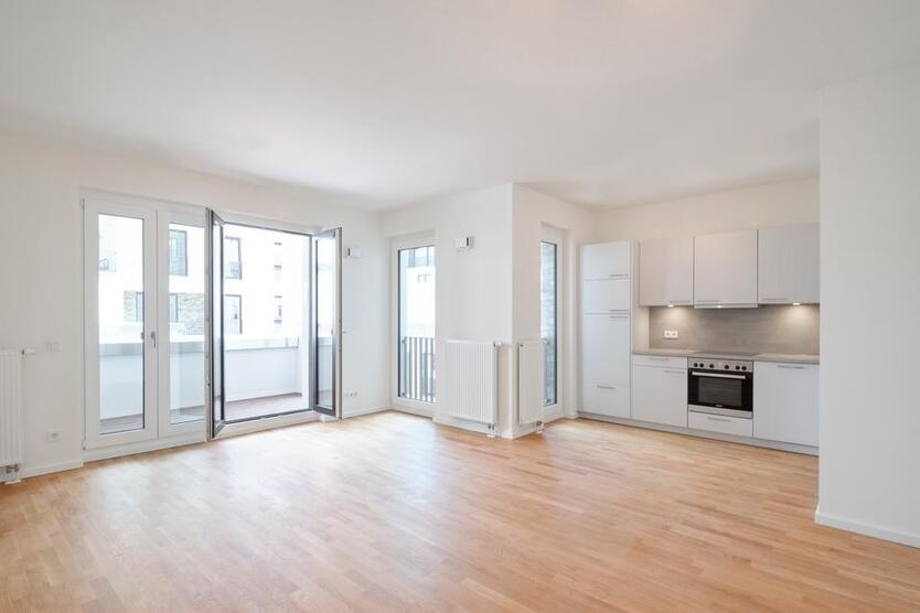 Moderne 2-Zimmerwohnung mit Einbauküche und Loggia. zimmer