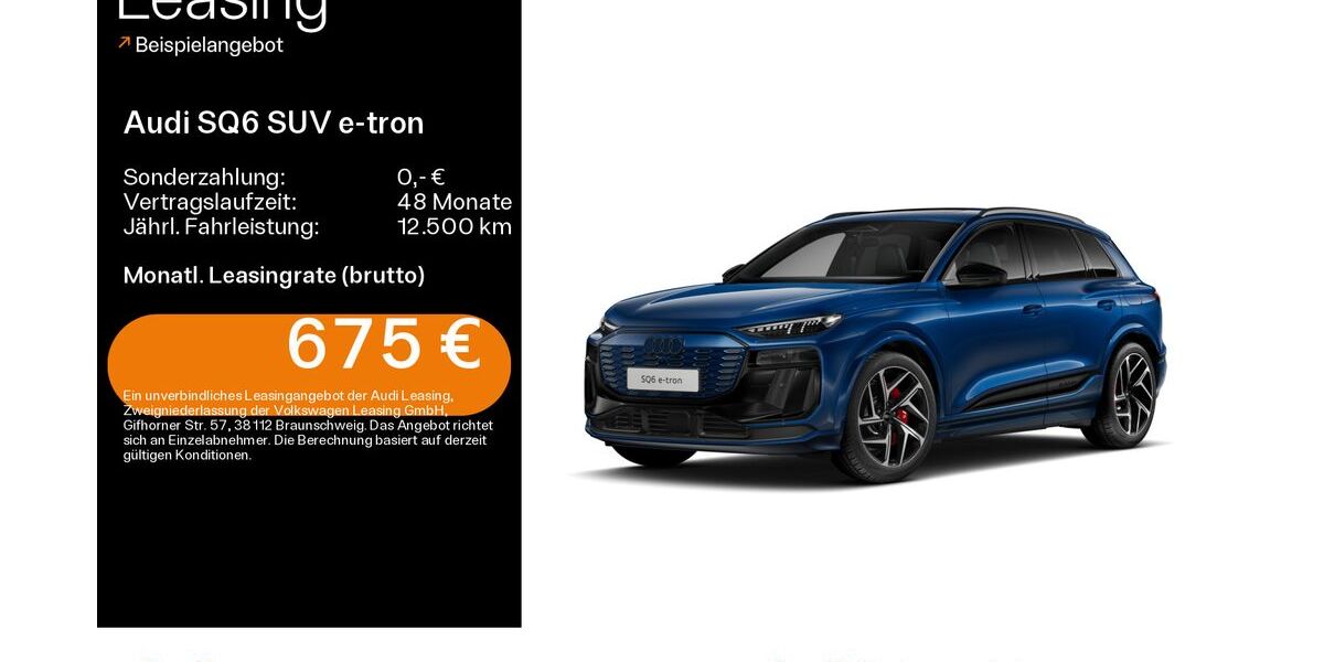 Audi SQ6 e-tron 6.900 km 73.379 &euro; Hanau 63452