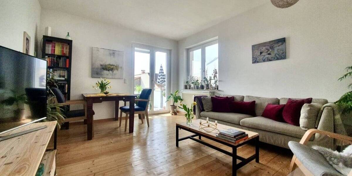 #RESERVIERT#Charmante und top geschnittene Whg. mit schönem Südbalkon, Dielenboden etc. in ruhiger Lage Bornheims 3 zimmer