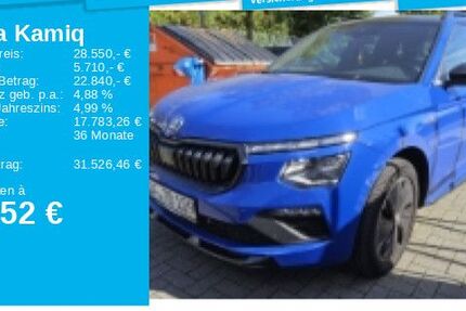 Skoda Kamiq 24.107 km 26.480 &euro; Frankfurt 60326