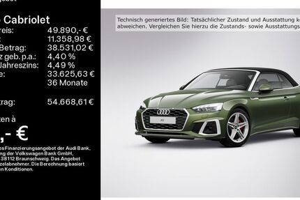 Audi A5 13.550 km 47.770 &euro; Hofheim 65719