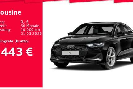 Audi A3 27.865 km 33.850 &euro; Frankfurt am Main 60314