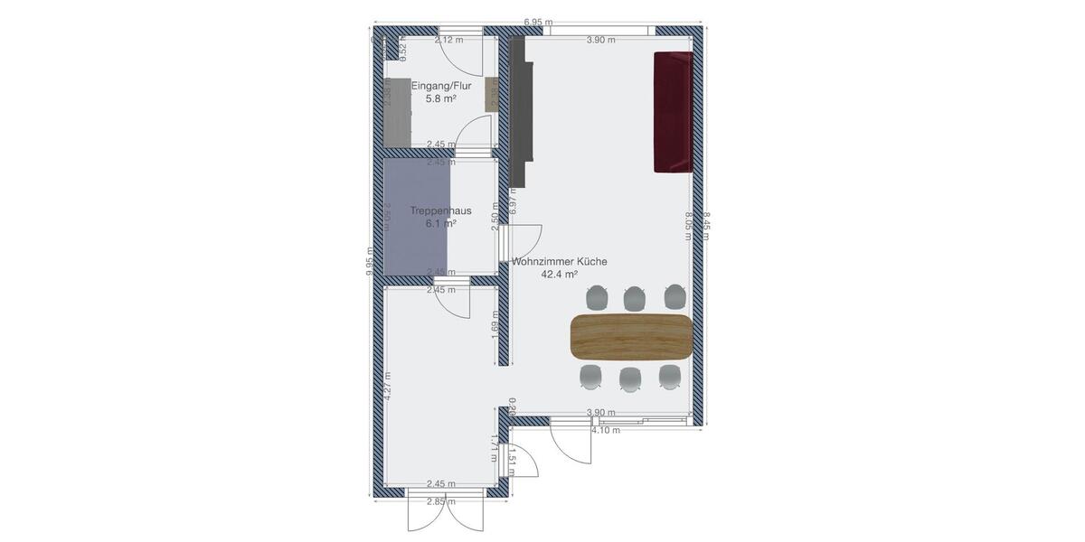 Reihenhaus Frankfurt am Main Nord-West - 4 Zimmer, 108 m&sup2;, 620.000&euro; | Angebot:26745774