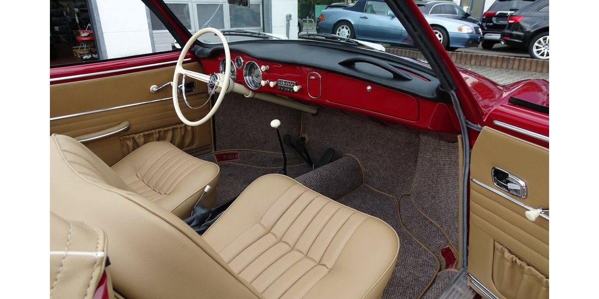 VW Karmann Ghia Cabrio vollständig restauriert 1.200 km 56.990 &euro; Rodgau 63110
