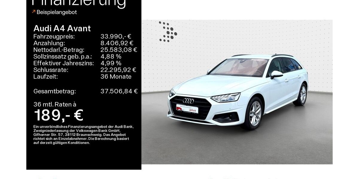 Audi A4 18.151 km 33.990 &euro; Hofheim 65719