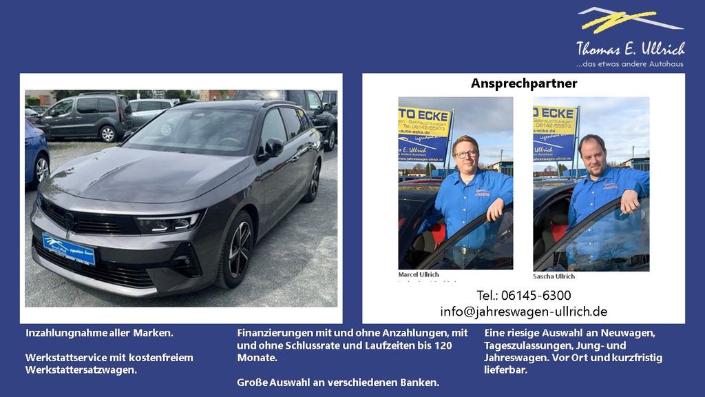 Opel Astra 19.500 km 22.695 &euro; Rüsselsheim 65428