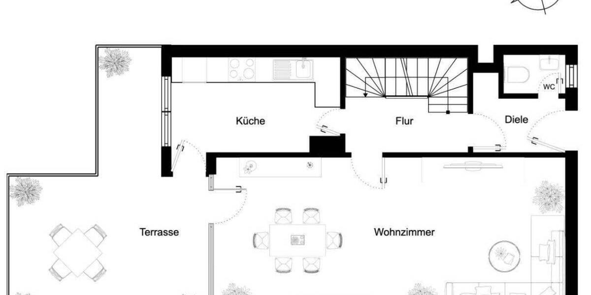 Reihenendhaus Schwalbach am Taunus - 4 Zimmer, 125 m&sup2;, 576.000&euro; | Angebot:25777909