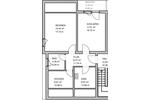 Dachgeschoßwohnung Wöllstadt - 2.5 Zimmer, 59 m&sup2;, 870&euro; | Angebot:26521824