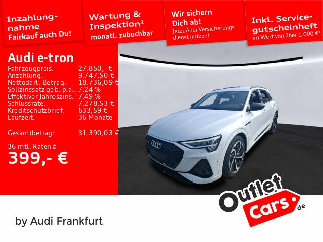 Audi e-tron 29.566 km 27.350 &euro; Frankfurt am Main 60314