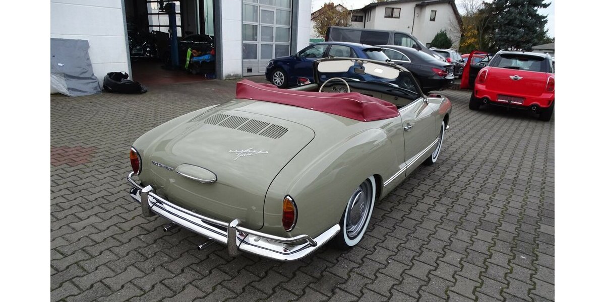 VW Karmann Ghia Cabrio vollständig restauriert 1.200 km 59.900 &euro; Rodgau 63110