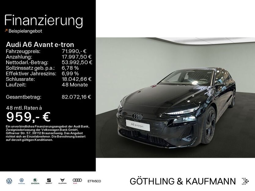 Audi A6 e-tron 16.500 km 70.990 € Hofheim 65719