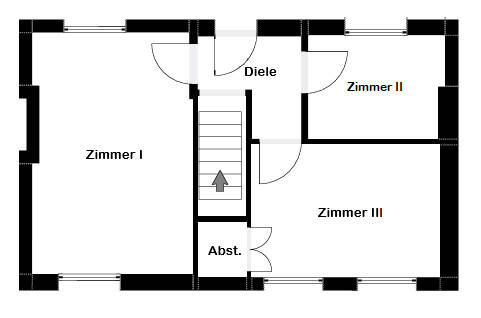 Reihenmittelhaus Frankfurt am Main Bonames - 3 Zimmer, 79 m&sup2;, 540.000&euro; | Angebot:26388326