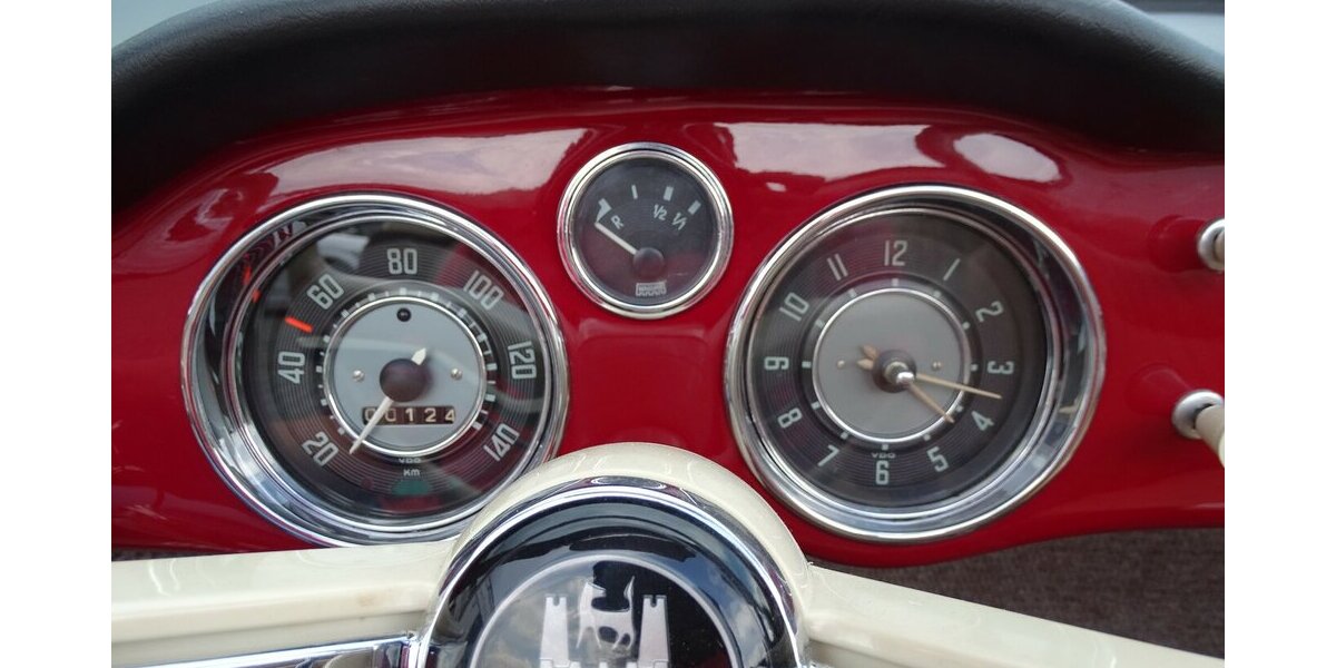 VW Karmann Ghia Cabrio vollständig restauriert 1.200 km 56.990 &euro; Rodgau 63110