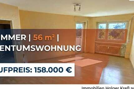 Wohnung Hanau Großauheim - 2 Zimmer, 56 m&sup2;, 158.000&euro; | Angebot:26972231