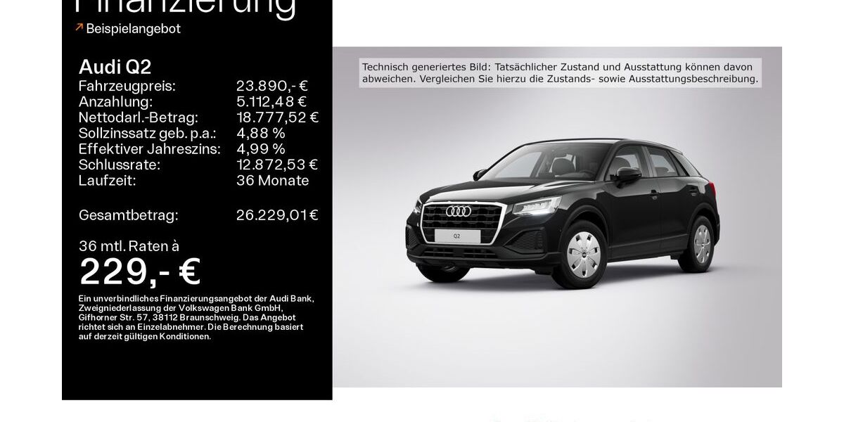 Audi Q2 58.844 km 22.490 &euro; Bad Nauheim 61231