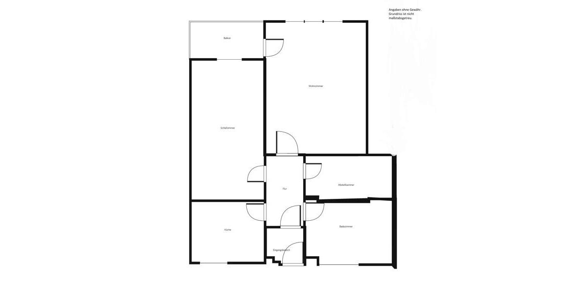 Etagenwohnung Frankfurt am Main Nord-West - 2 Zimmer, 58 m&sup2;, 779&euro; | Angebot:26274440