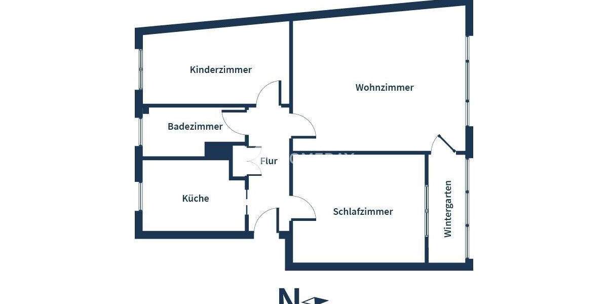 Etagenwohnung Darmstadt Darmstadt-Ost - 3 Zimmer, 68 m&sup2;, 275.000&euro; | Angebot:25410255