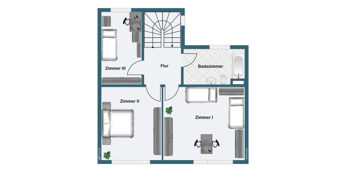 Reihenmittelhaus Frankfurt am Main Niederursel - 4 Zimmer, 125 m&sup2;, 650.000&euro; | Angebot:25815007