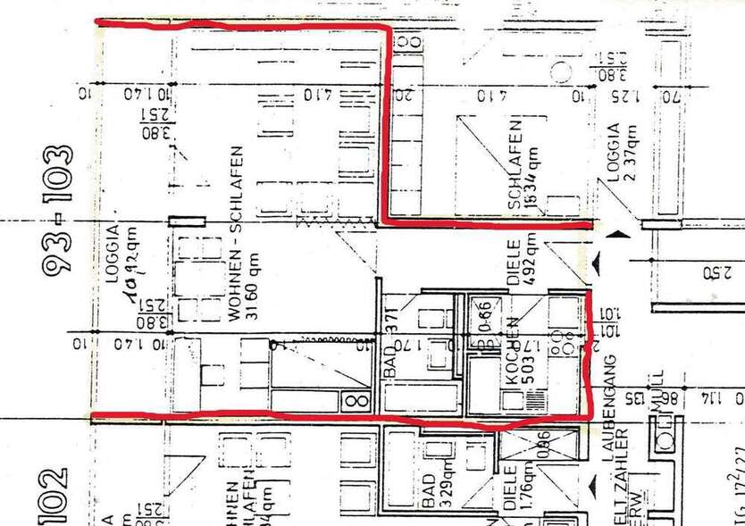 Wohnung zum Kaufen in Wiesbaden 185.000 € 50.72 m²