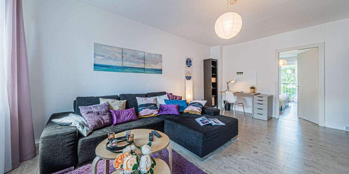 Etagenwohnung Frankfurt am Main Bockenheim - 2 Zimmer, 60 m&sup2;, 1.750&euro; | Angebot:25796607