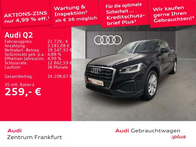Audi Q2 47.347 km 21.729 &euro; Frankfurt am Main 60314