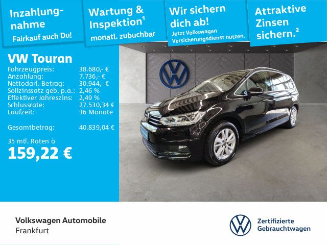 VW Touran 19.253 km 38.680 &euro; Frankfurt 60326
