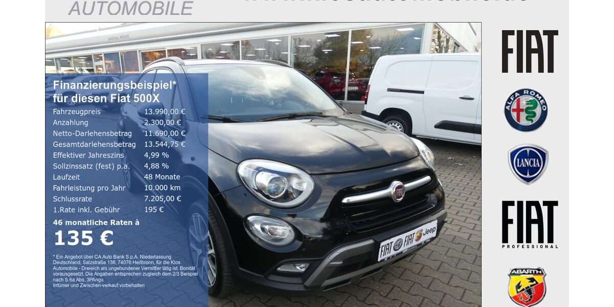 Fiat 500X 79.483 km 13.990 &euro; Dreieich 63303
