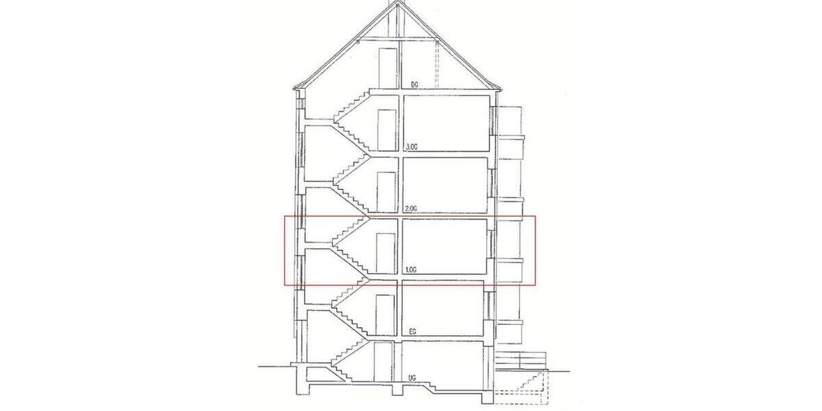 Etagenwohnung Darmstadt Darmstadt-Nord - 2 Zimmer, 45 m&sup2;, 213.000&euro; | Angebot:24776219