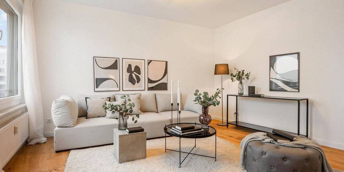 Etagenwohnung Frankfurt Gallus - 2 Zimmer, 54 m&sup2;, 299.900&euro; | Angebot:26418082
