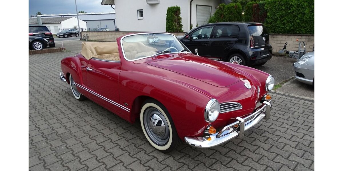 VW Karmann Ghia Cabrio vollständig restauriert 1.200 km 56.990 &euro; Rodgau 63110