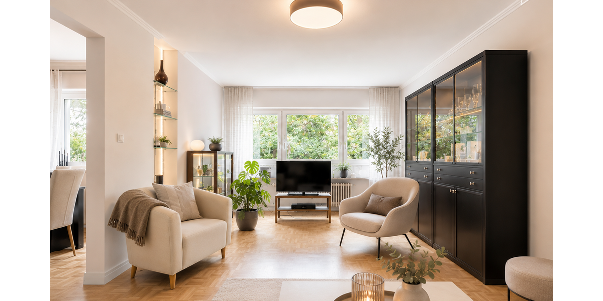 Etagenwohnung Wiesbaden Bierstadt - 3 Zimmer, 81 m&sup2;, 329.000&euro; | Angebot:26627311