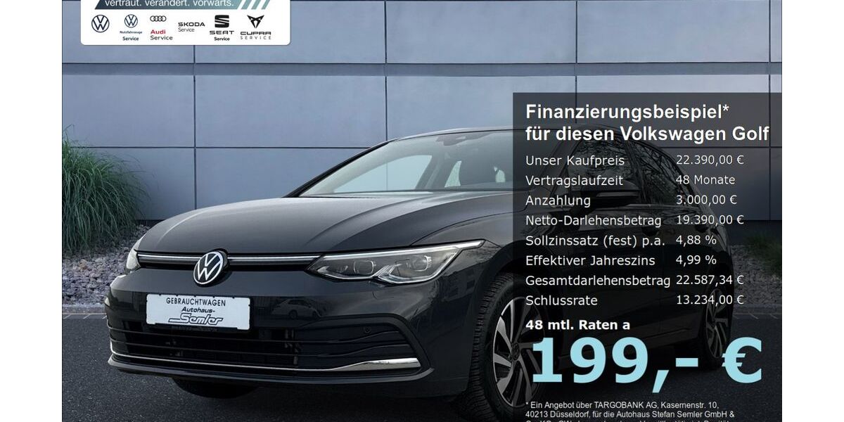 VW Golf 18.314 km 21.890 &euro; Griesheim 64347