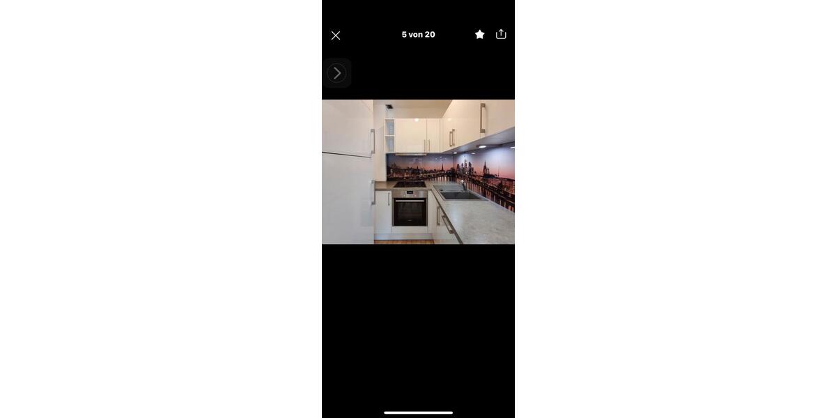 Etagenwohnung Frankfurt am Main Sachsenhausen Süd - 1 Zimmer, 25 m&sup2;, 1.300&euro; | Angebot:26625696
