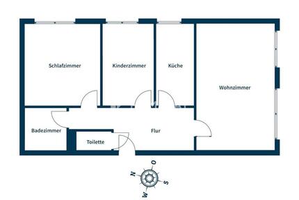 Wohnung Hanau - 3 Zimmer, 70 m&sup2;, 184.900&euro; | Angebot:26334884