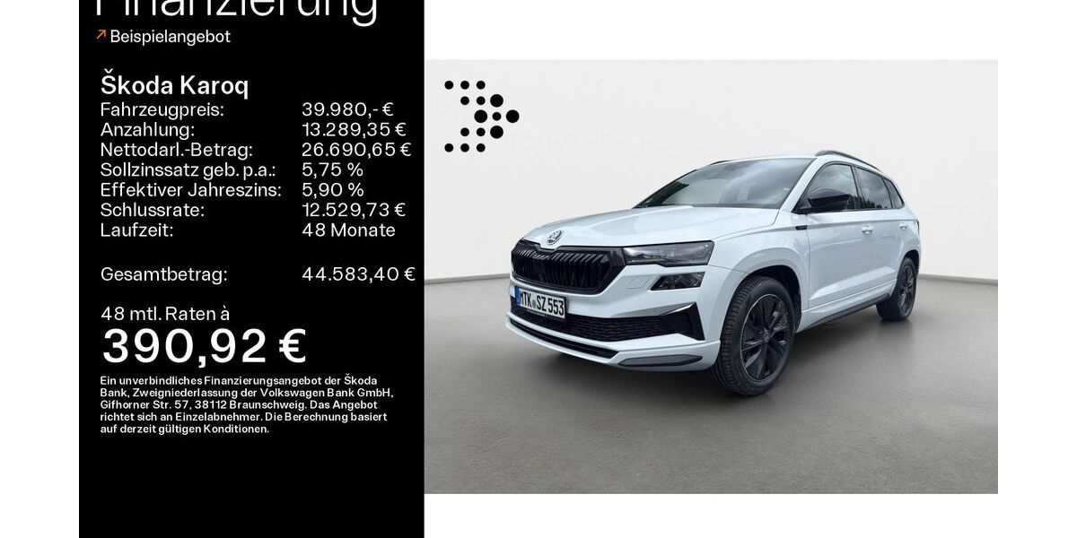 Skoda Karoq 6.990 km 39.980 &euro; Hofheim im Taunus 65719