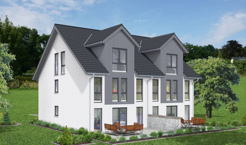 Exklusive Doppelhaushälfte im Massivbau 6 zimmer