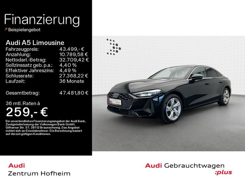 Audi A5 28.471 km 42.999 € Hofheim 65719