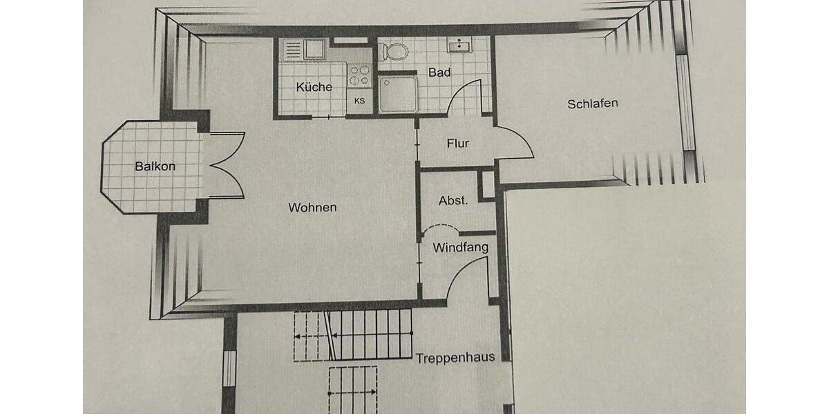 Etagenwohnung Dietzenbach - 2 Zimmer, 50 m&sup2;, 198.000&euro; | Angebot:26083795