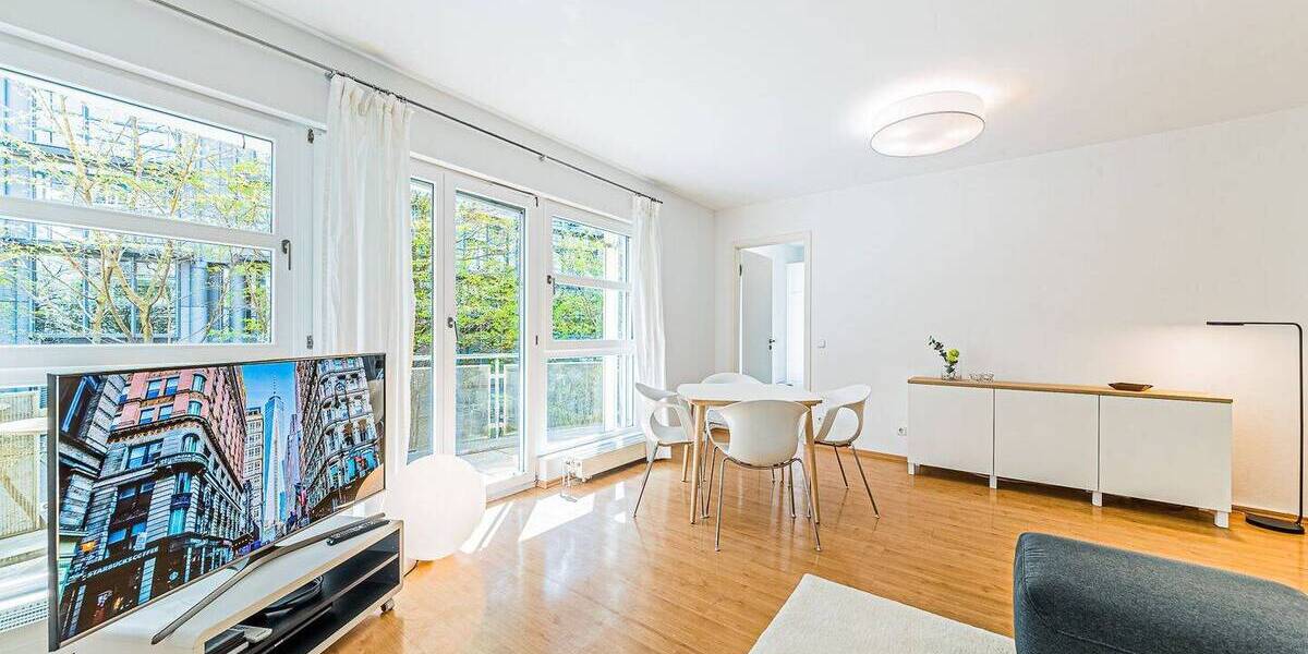Etagenwohnung Frankfurt am Main Westend-Süd - 2 Zimmer, 64 m&sup2;, 592.000&euro; | Angebot:26170479