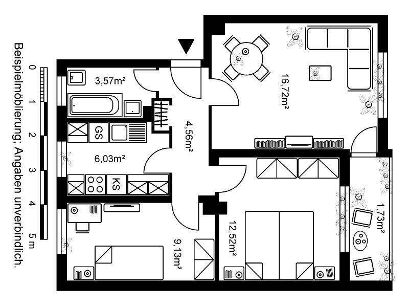 Schöne 2,5-Zimmer-Wohnung sucht Nachmieter!