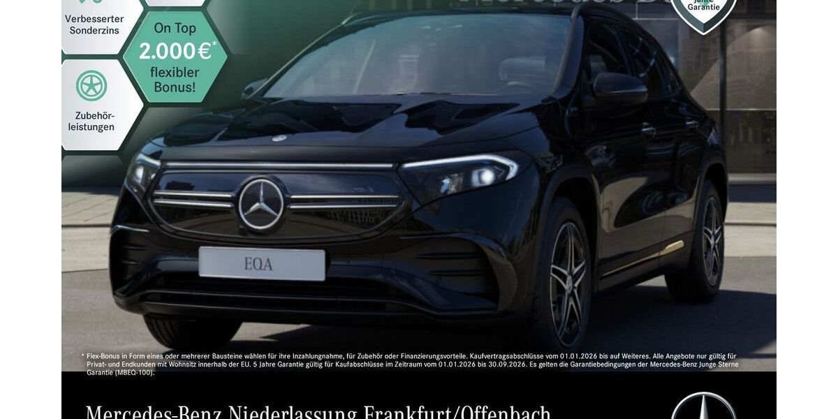 Mercedes-Benz EQA 20.677 km 33.990 &euro; Frankfurt 60599