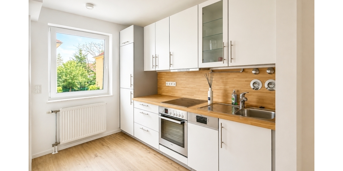 Modernisierte 2-Zimmer-Wohnung mit Südbalkon, Aufzug und Garage in begehrter Wohnlage von Neu-Isenburg! - Etagenwohnung Neu-Isenburg Isenburg | Angebot:26926192
