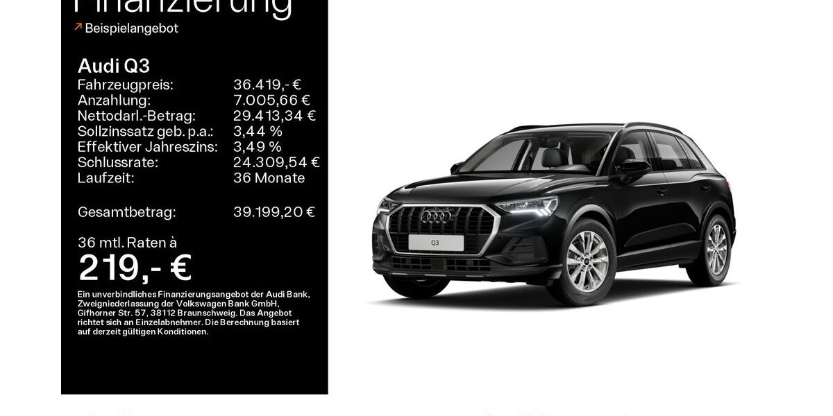 Audi Q3 13.302 km 36.419 &euro; Oberursel 61440