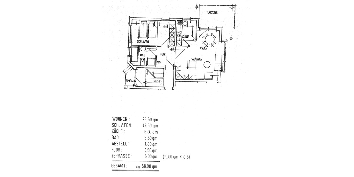 Etagenwohnung Bad Homburg vor der Höhe Ober-Eschbach - 2 Zimmer, 58 m&sup2;, 290.000&euro; | Angebot:23980803