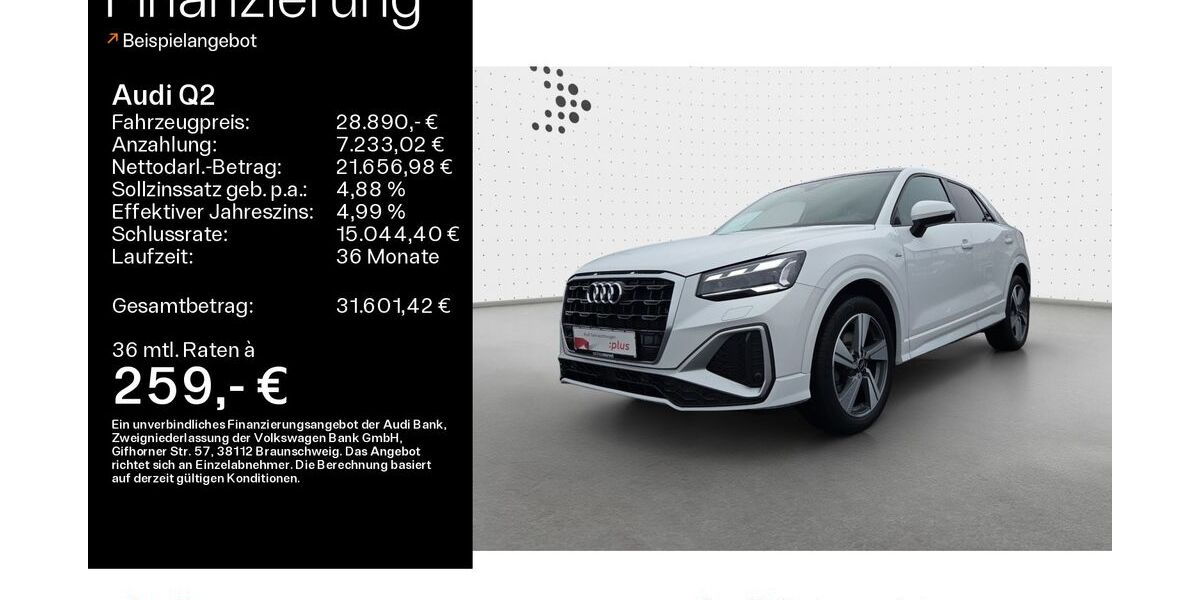 Audi Q2 33.121 km 28.890 &euro; Oberursel 61440