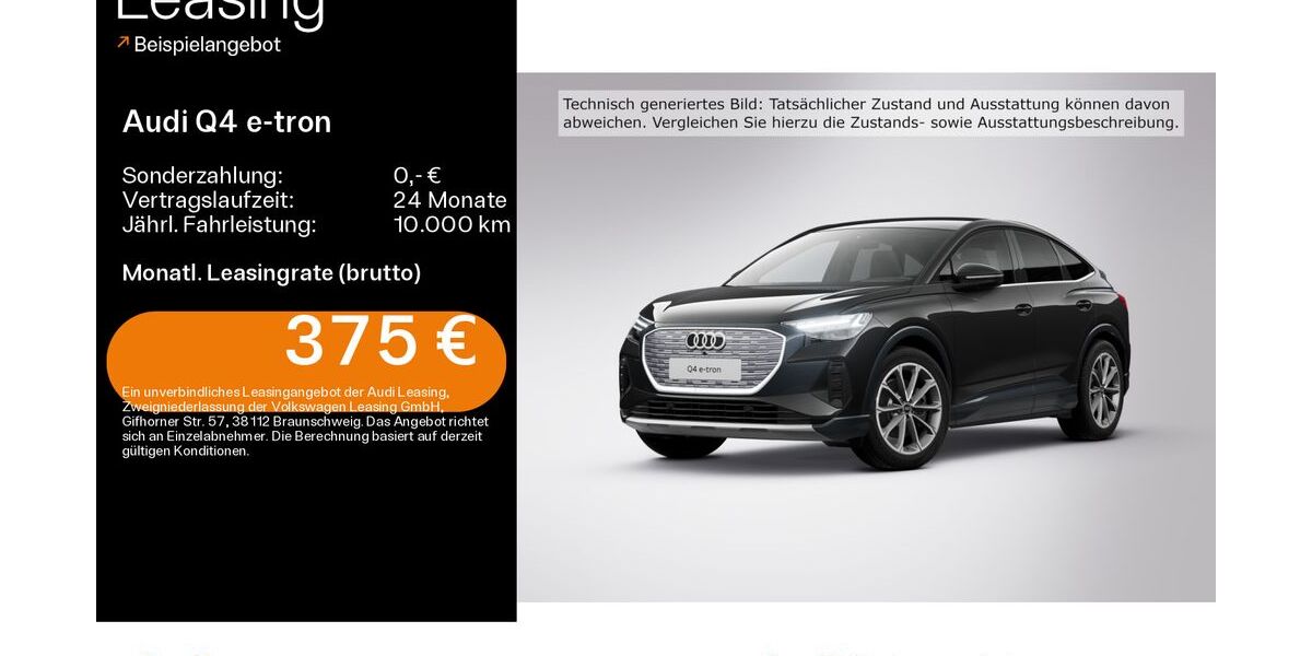 Audi Q4 e-tron 4.700 km 43.999 &euro; Hanau 63452