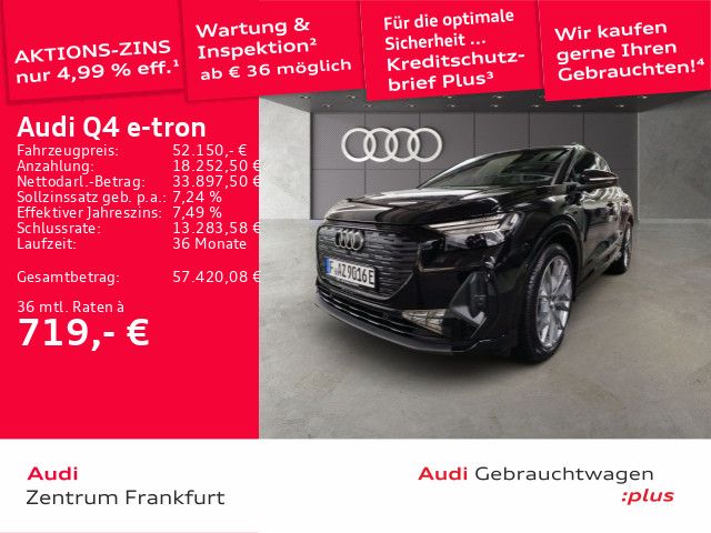 Audi Q4 e-tron 9.900 km 51.980 &euro; Frankfurt am Main 60314