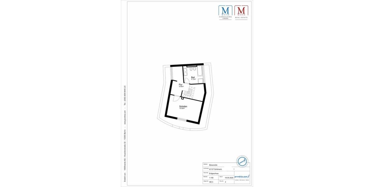 Maisonettenwohnung Schöneck - 2.5 Zimmer, 87 m&sup2;, 860&euro; | Angebot:25475956